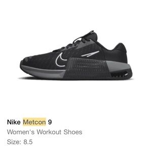 Nike Metcon 9 Training Shoes Women Size 8.5
